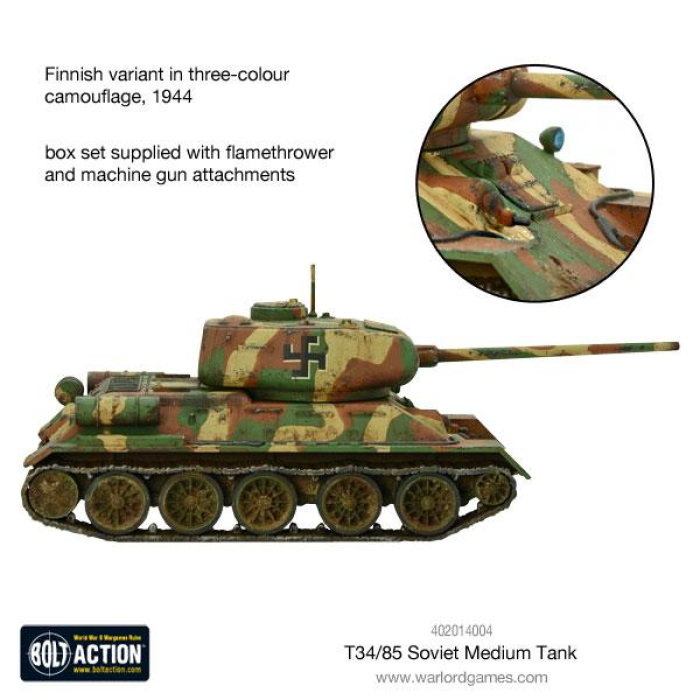 Bolt Action: T-34/85 Medium Tank